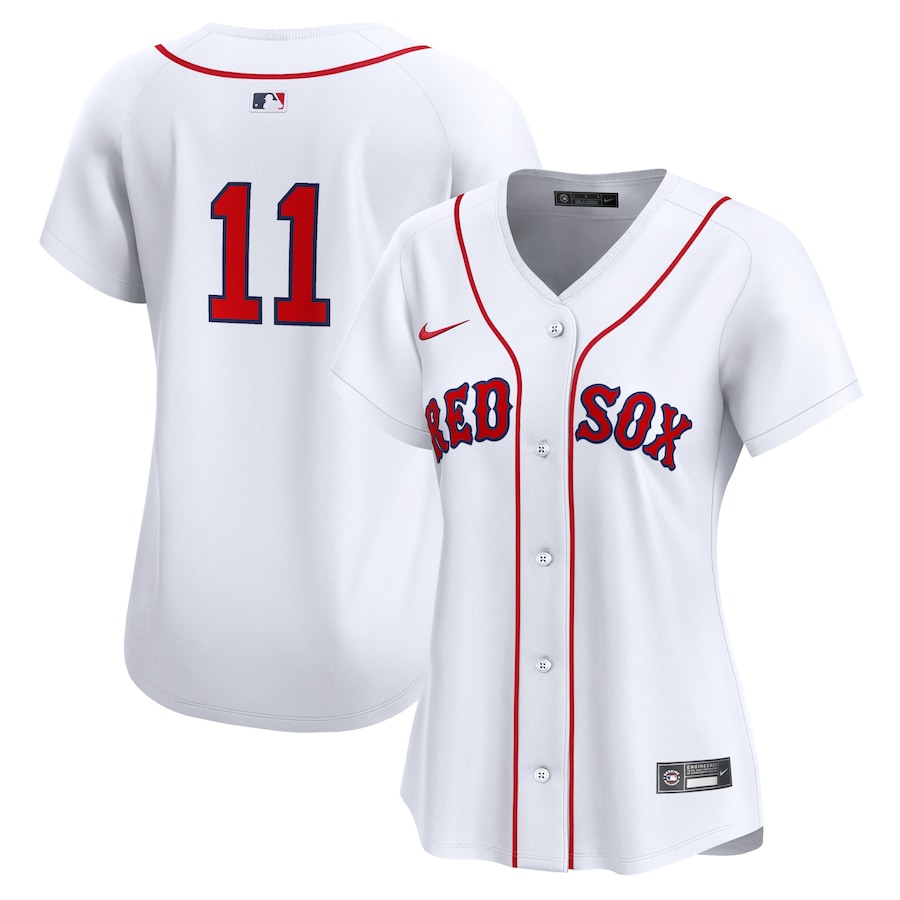 Rafael Devers Boston Red Sox Women's Home Limited Player Jersey White