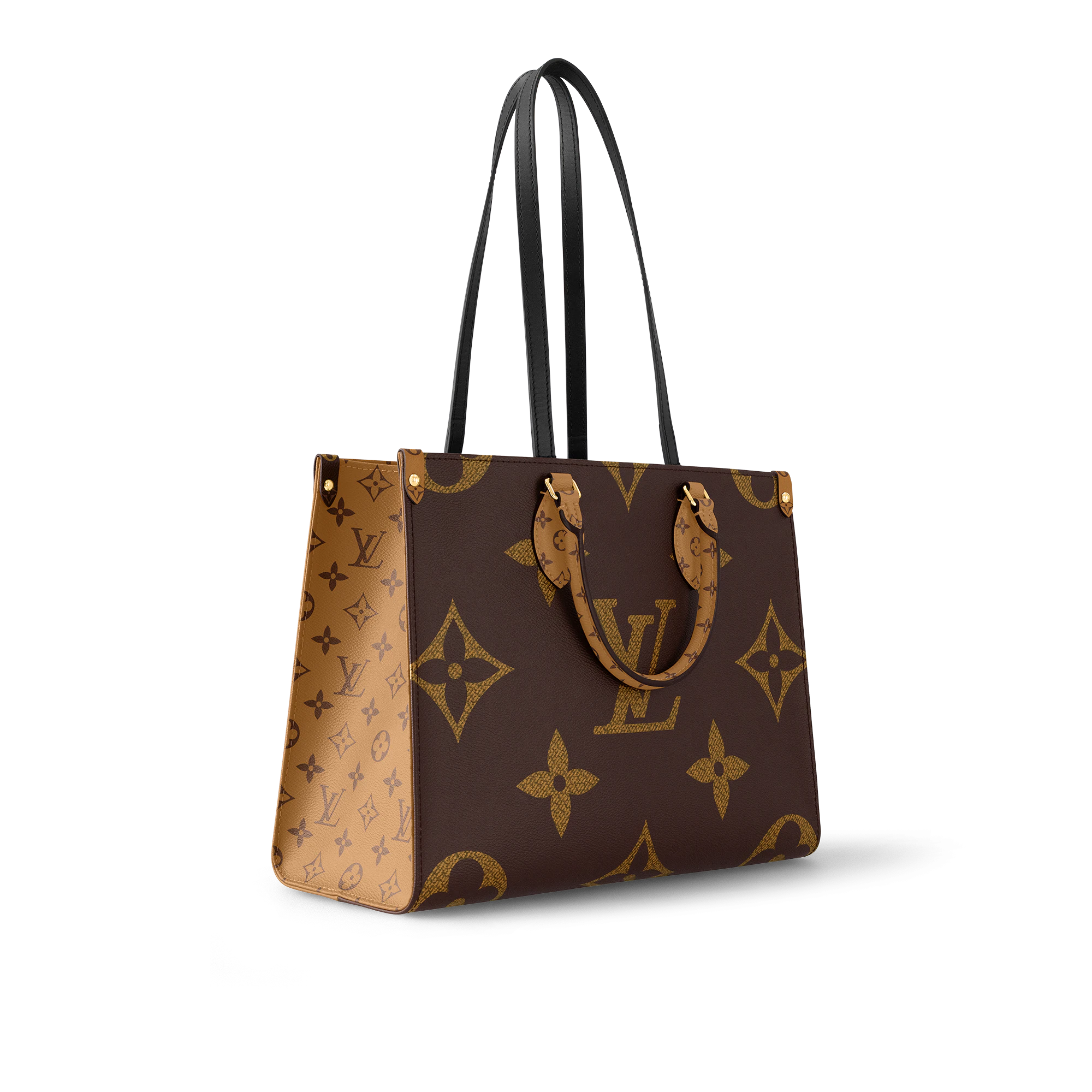 Louis Vuitton On The Go MM Monogram Medium Tote Bag Brown M45321 35cm