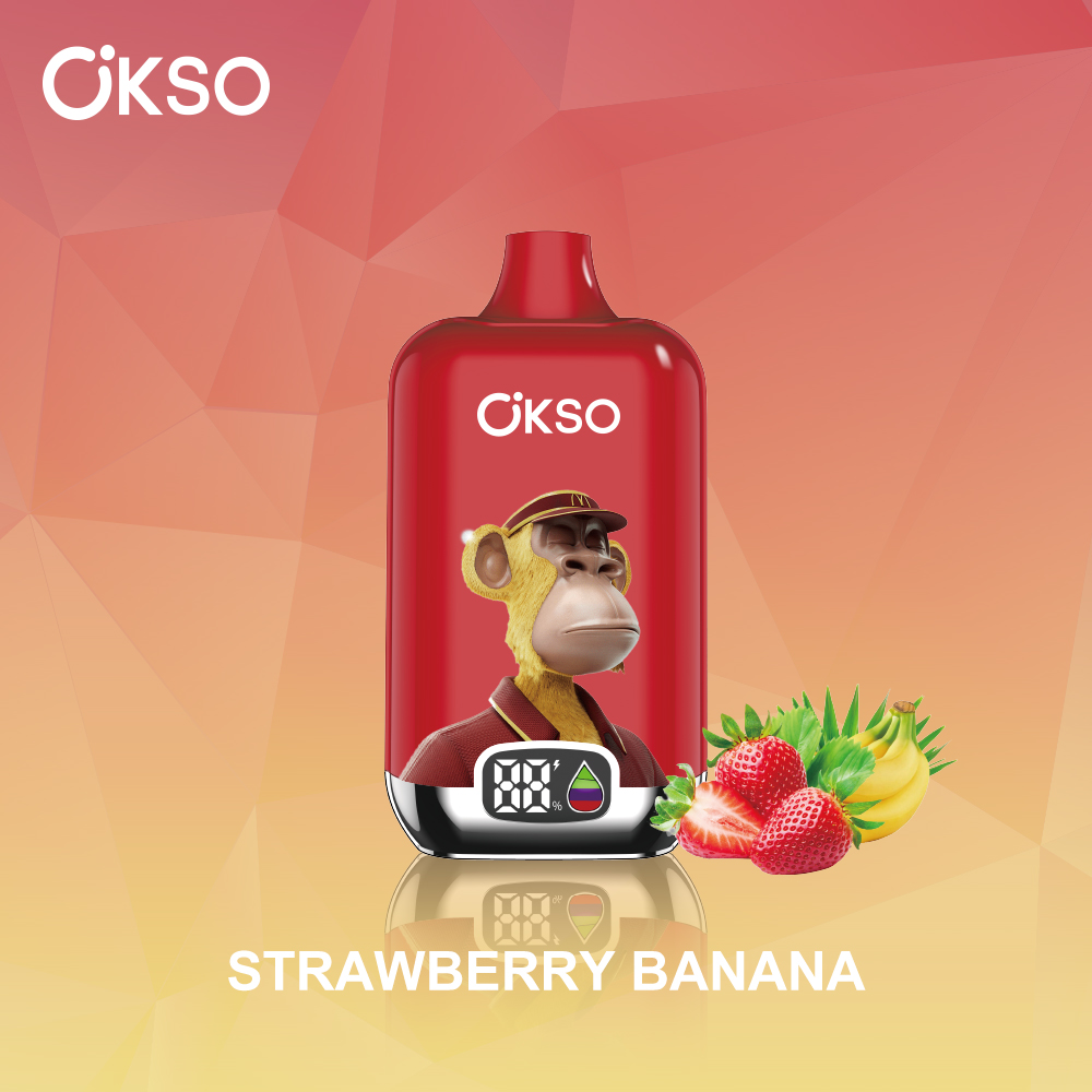 OKSO Digital box 12000 12K Puffs Rechargeable LED Display Disposable Vape