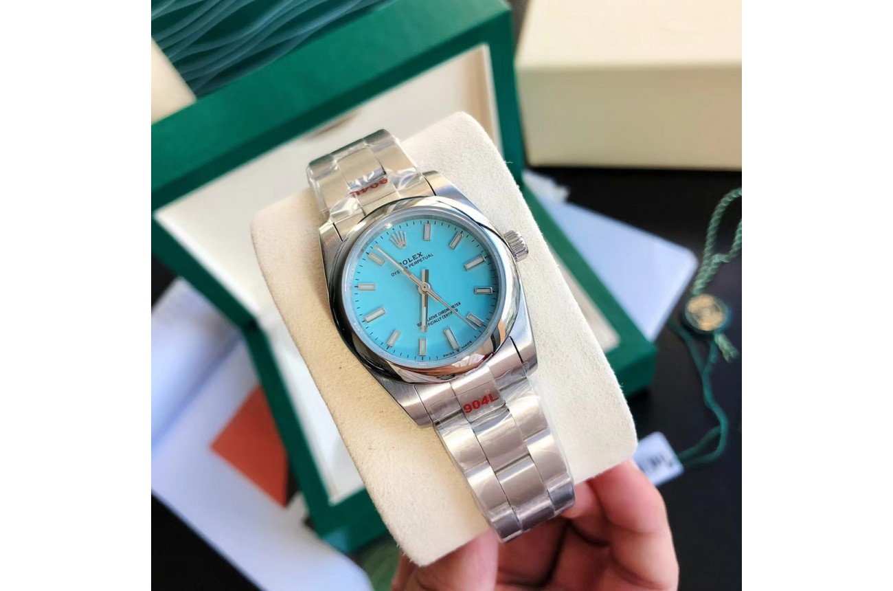 Rolex Oyster Perpetual 31/41mm SS/SS Blue/Stk