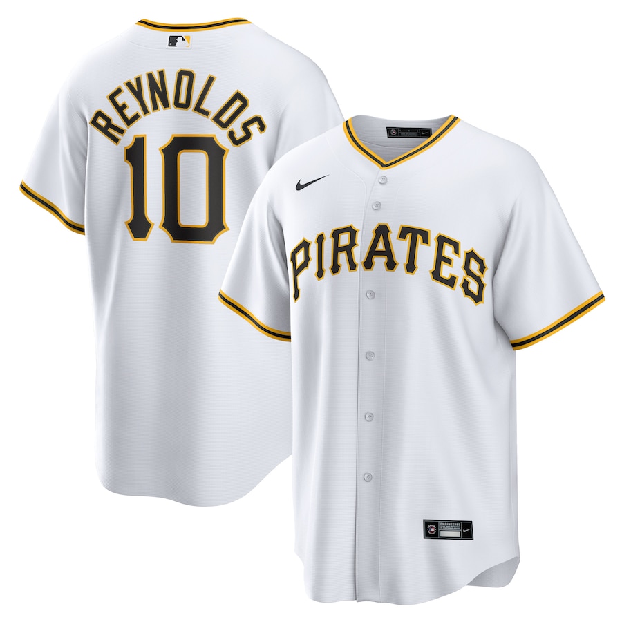 Bryan Reynolds Pittsburgh Pirates Player Jersey White