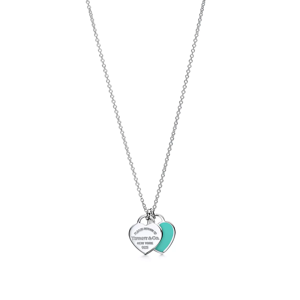 Tiffany 30210417 Return to Tiffany Double Heart Mini Blue