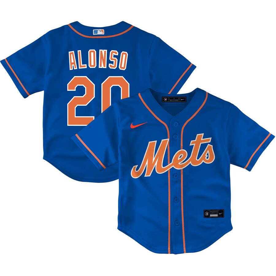 Pete Alonso New York Mets Toddler Alternate Player Jersey Royal