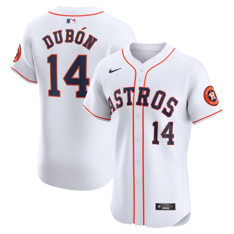 Mauricio Dubon Houston Astros Home Elite Player Jersey White