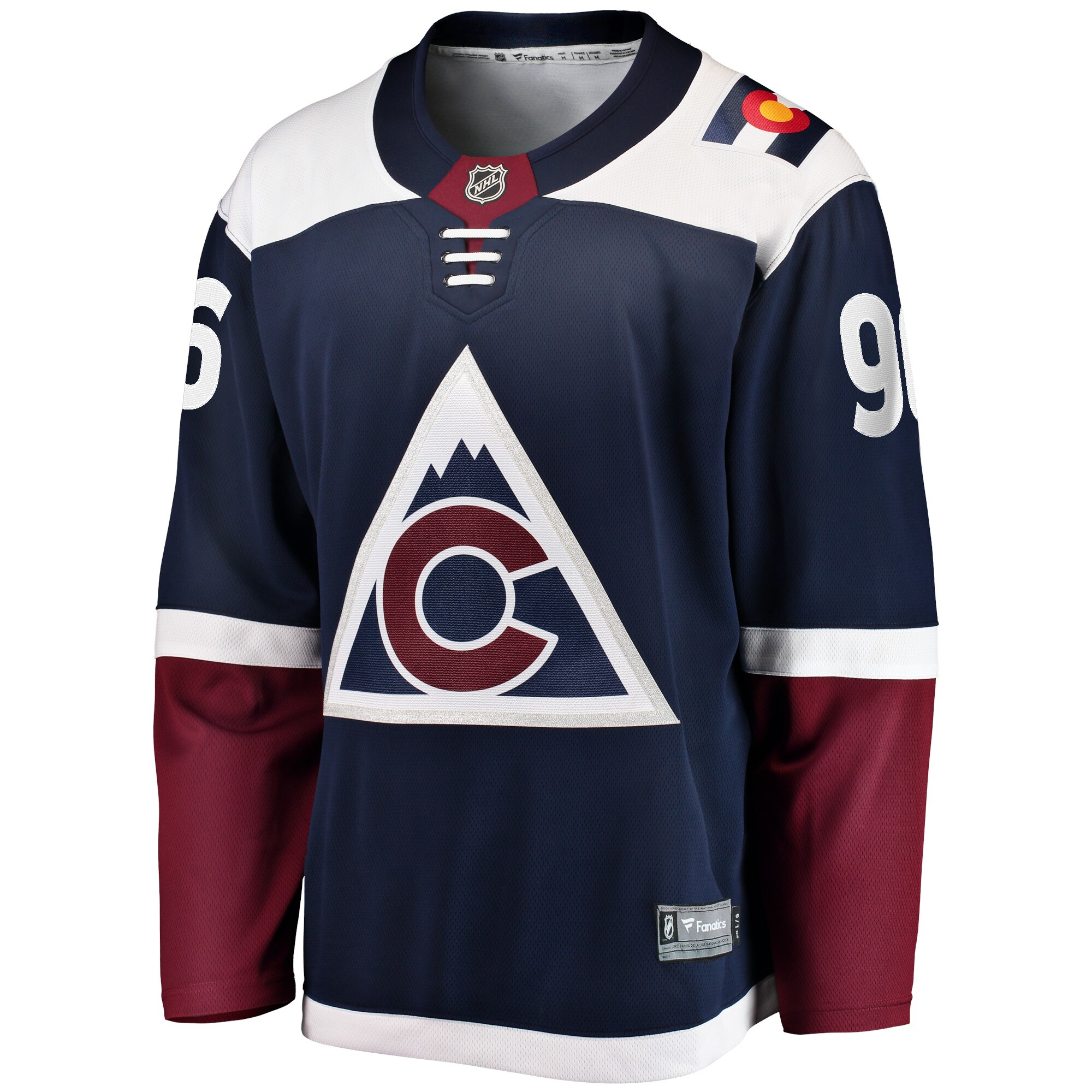 Mikko Rantanen Colorado Avalanche Fanatics Premier Breakaway Player Jersey – Navy