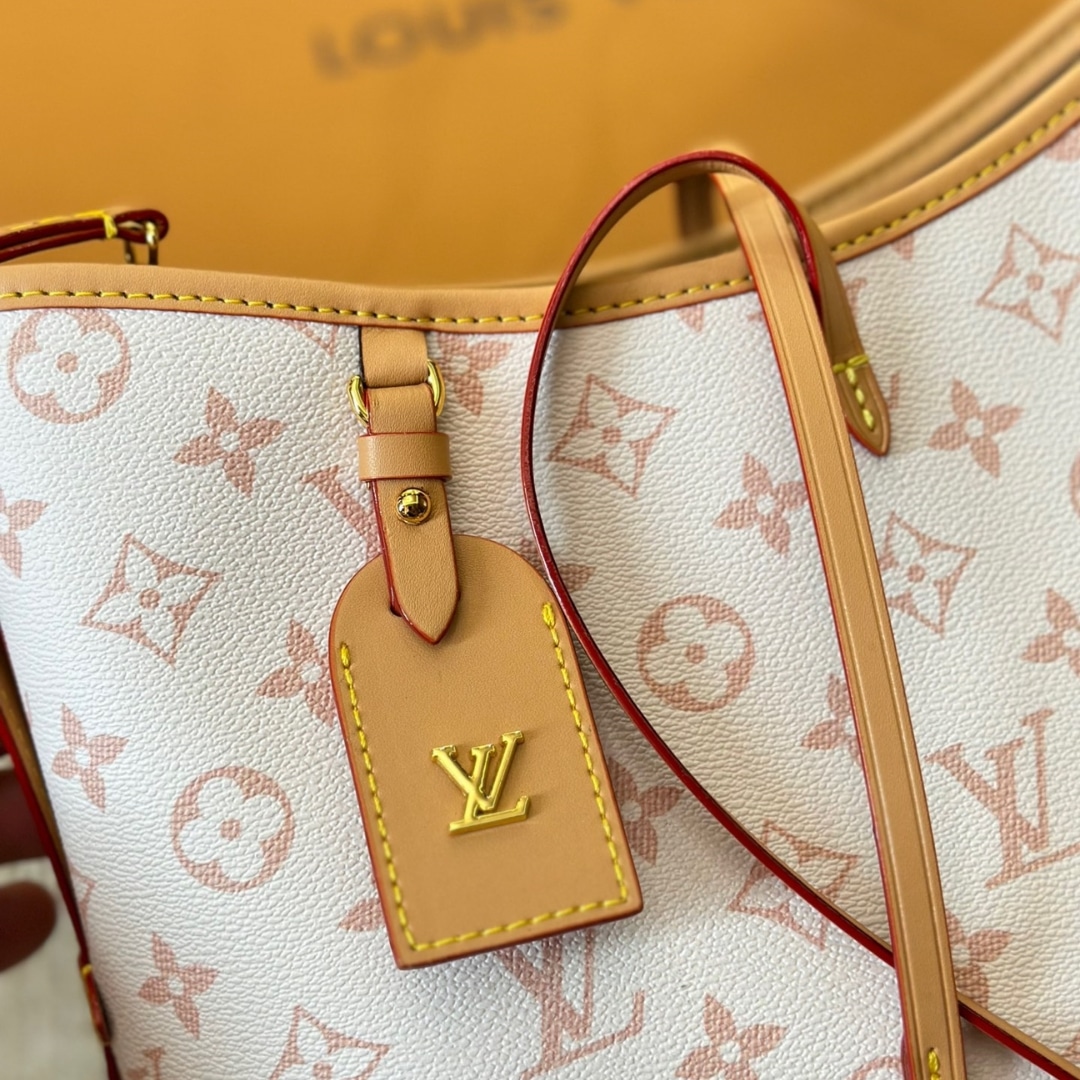 Louis Vuitton Carryall PM Bag Pink 30Cm