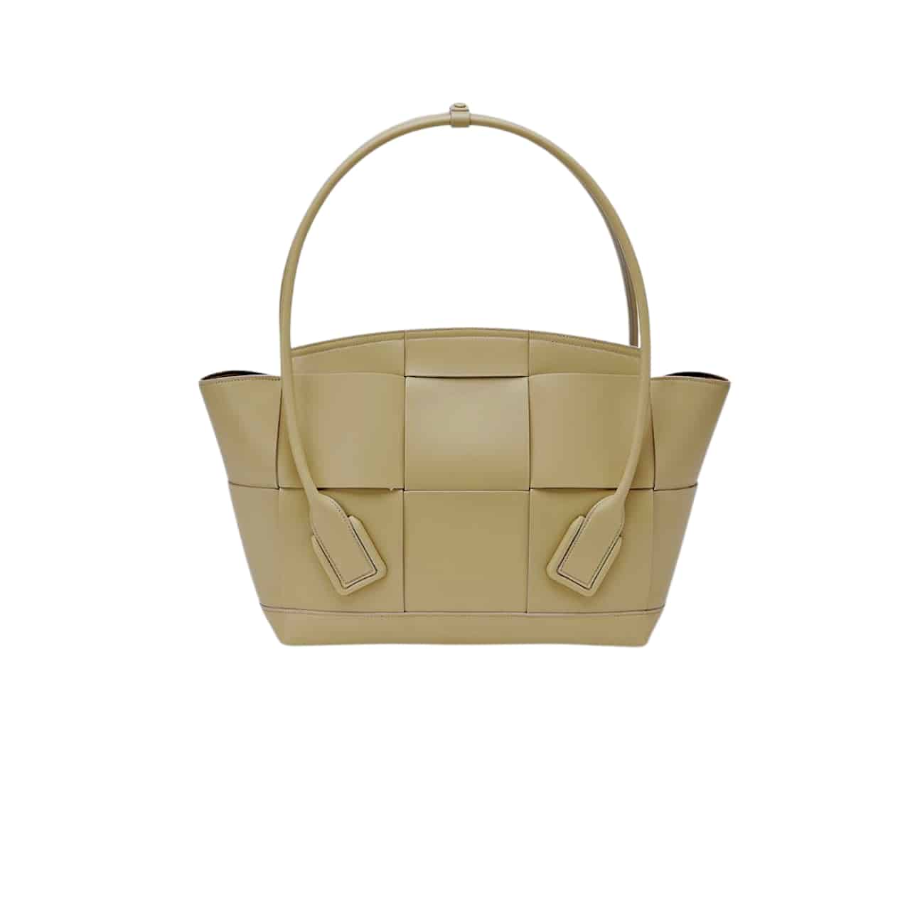 Bottega Veneta Arco Handbag Leather In Mud 20Cm