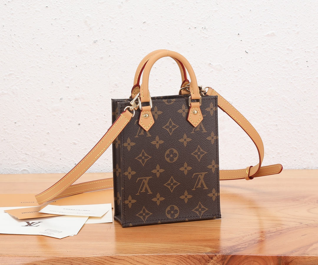 Louis Vuitton OnTheGo Tote Mini 17cm/6.7in Monogram Canvas Brown M81266 – Women