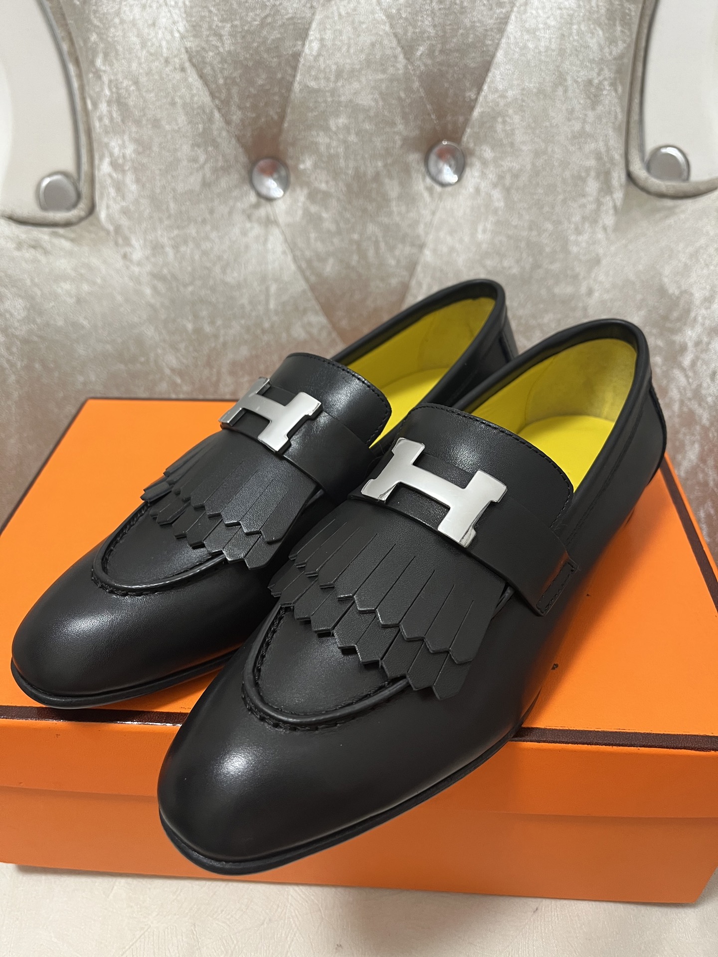 Hermès Roval Classic Tassel Loafers