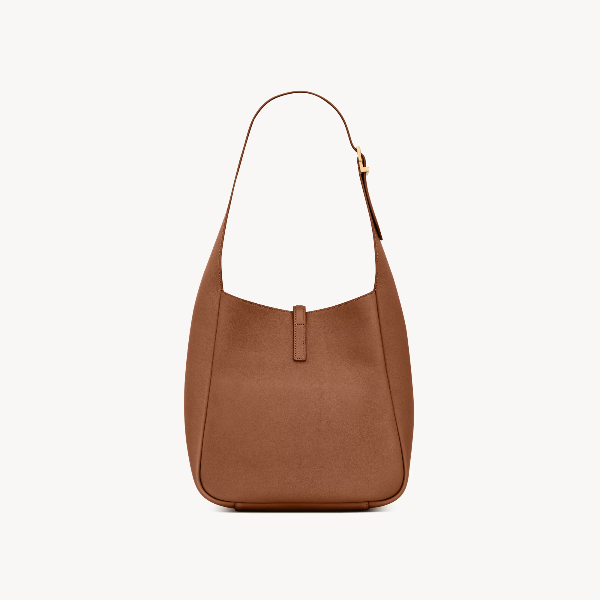 Saint Laurent Grained Leather Fox Bag 23cm