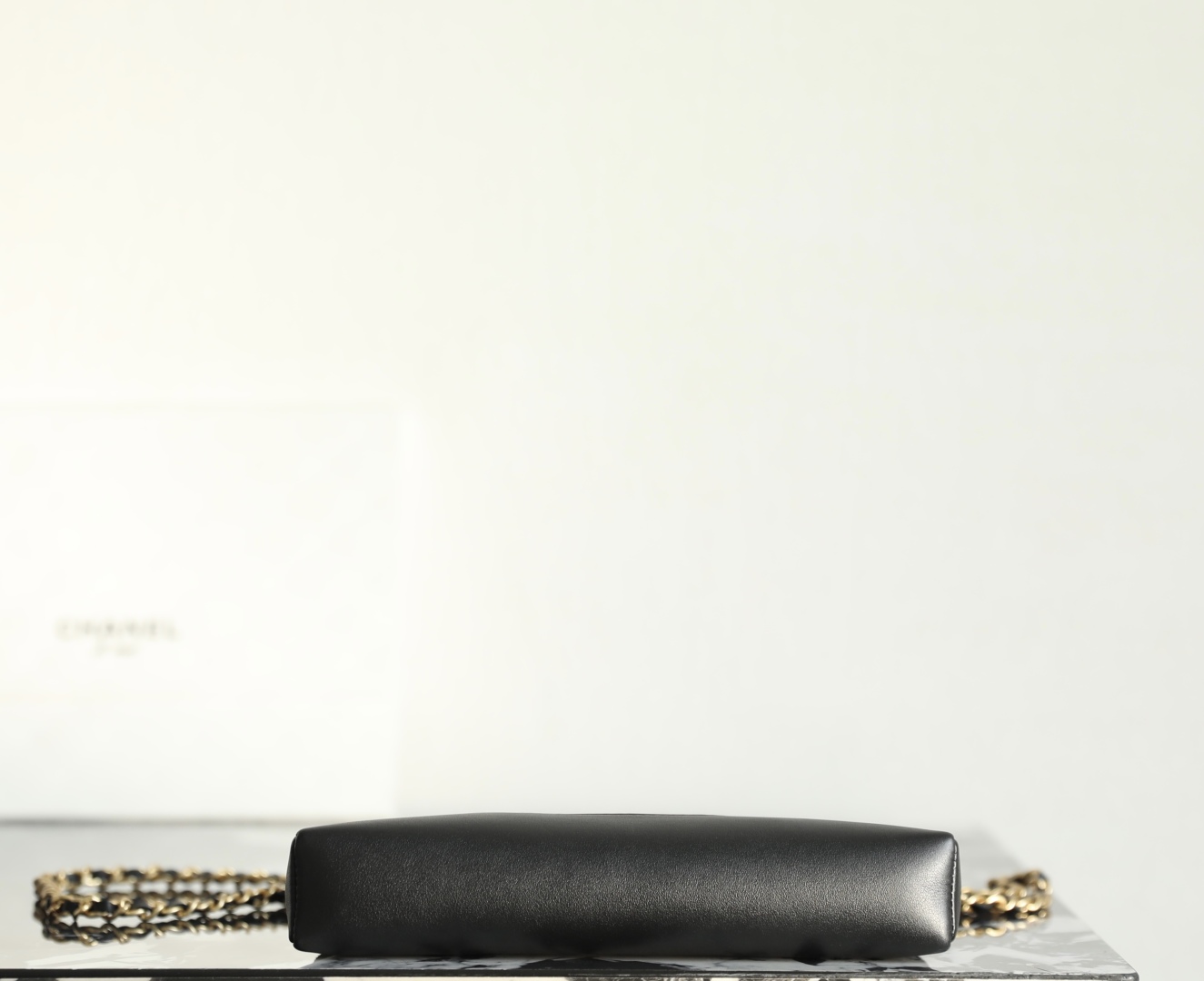 Chanel Crossbody Bag Black 20cm/ 7.9in