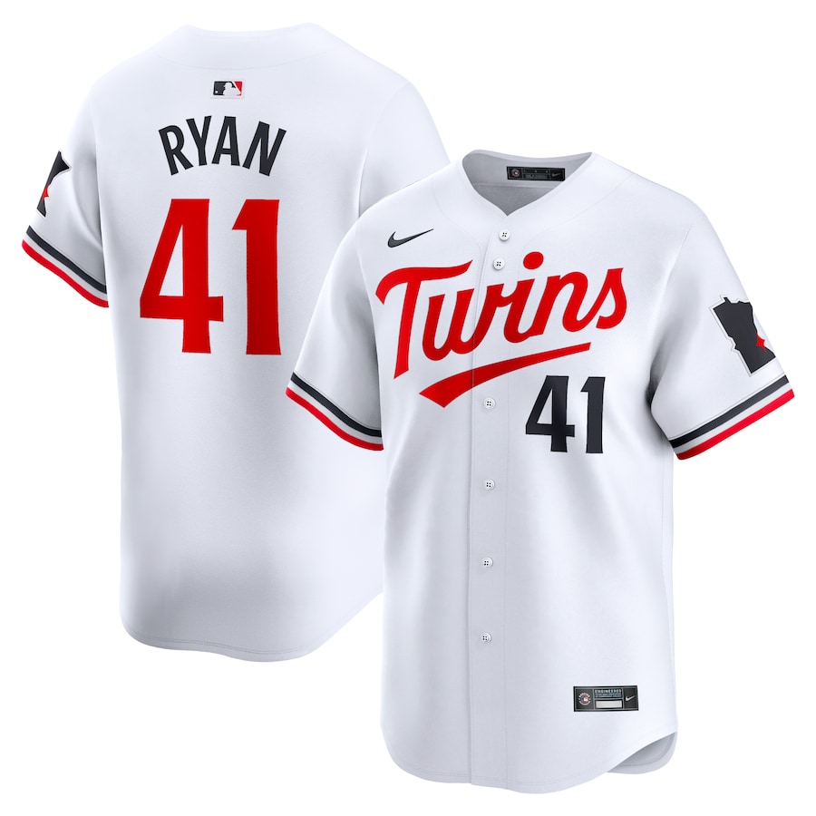 Joe Ryan Minnesota Twins Home Limited Player Jersey White