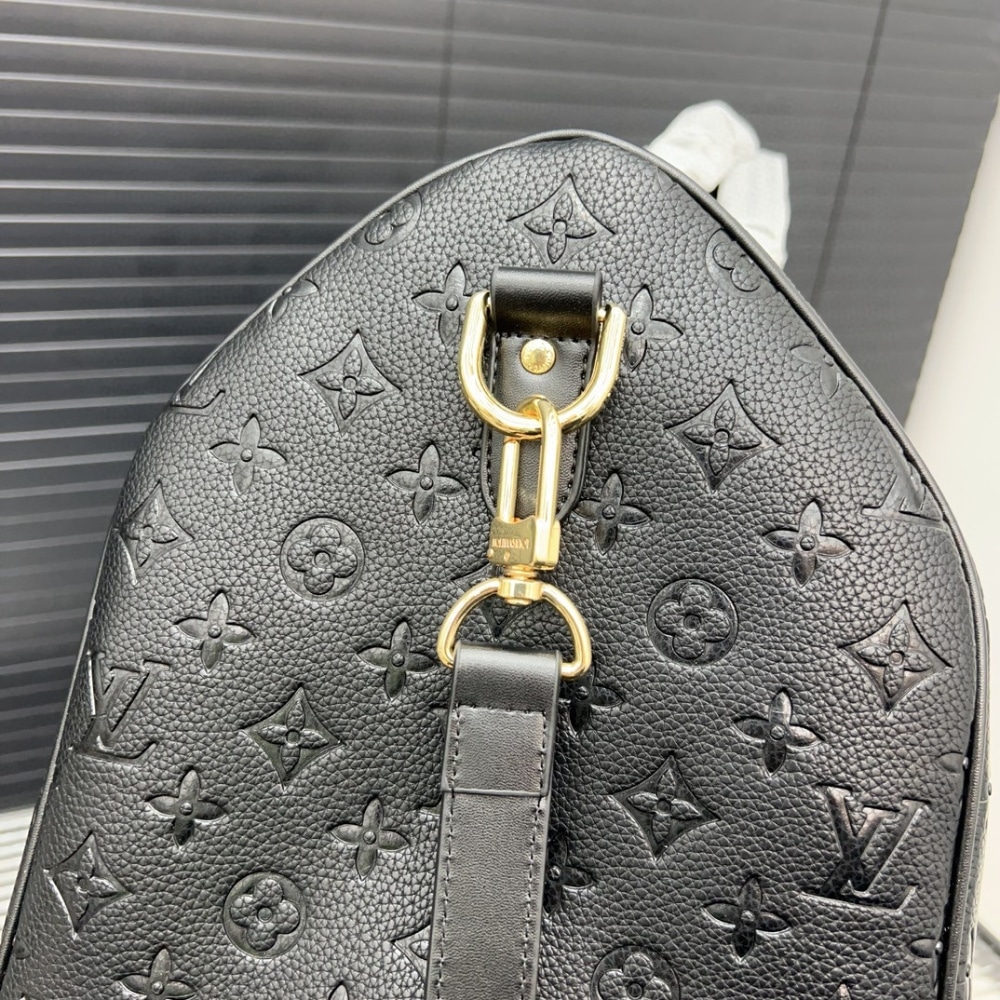 Louis Vuitton X Takashi Murakami Keepall Black 50Cm