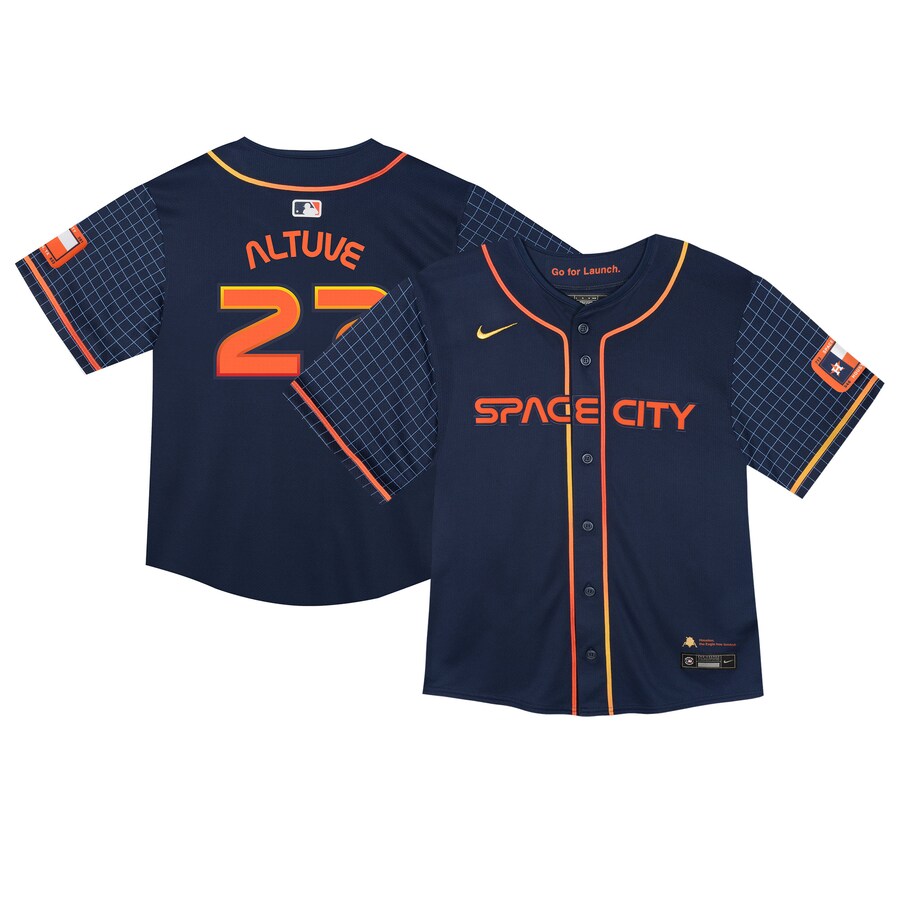 Jose Altuve Houston Astros Infant City Connect Limited Player Jersey Navy