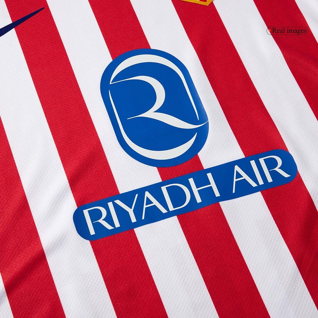 Atletico Madrid Home Soccer Jersey 2025/26 Red&White