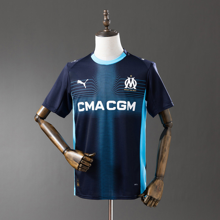 2025/2026 Ligue 1 Marseille Team Away Football Jersey