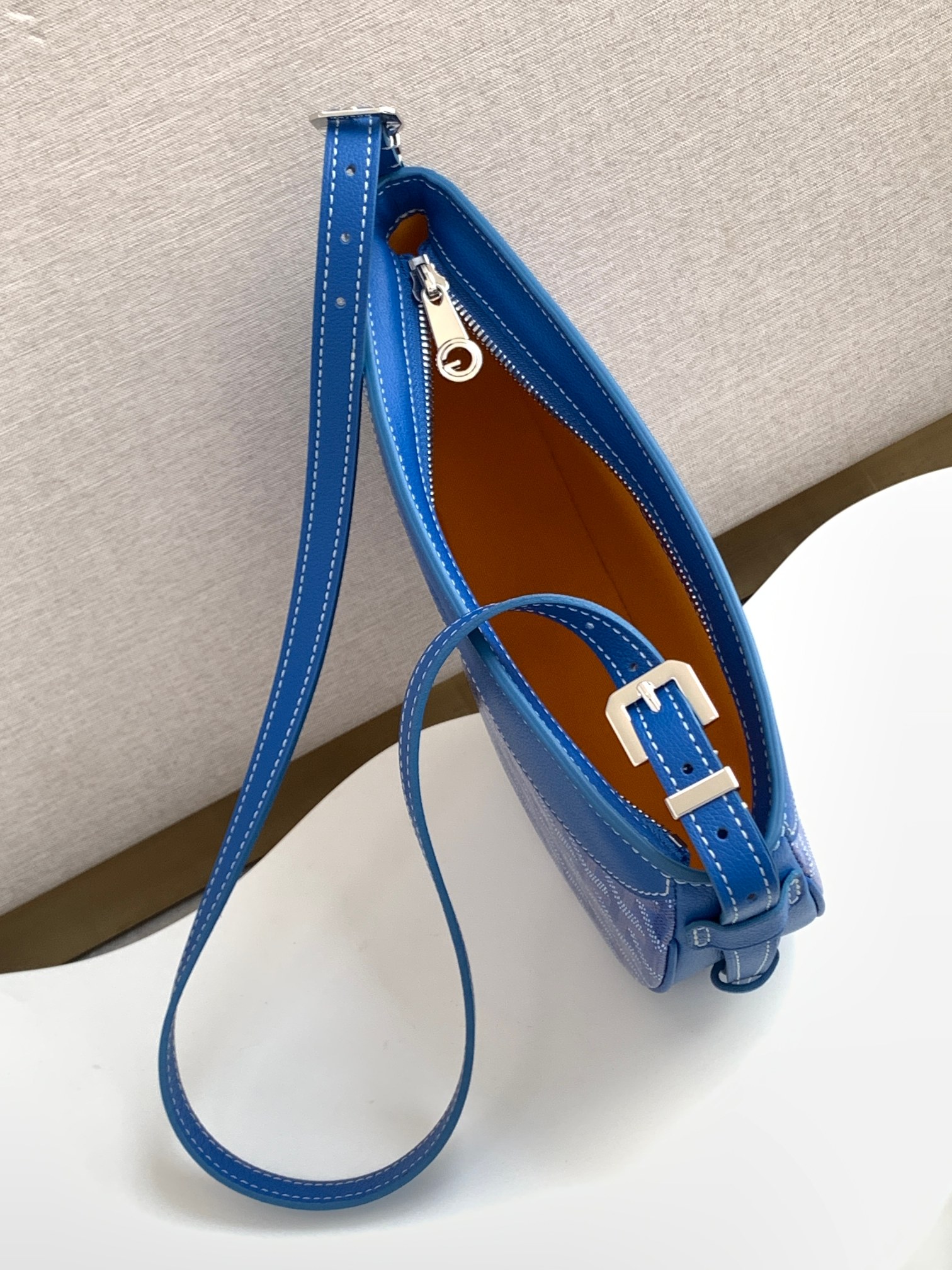 Goyard Hirondelle Bag – Bagistry Closet Blue 25cm