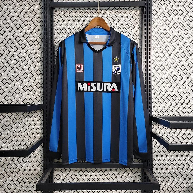 Retro 1988 Inter Milan Home   Football jersey retro