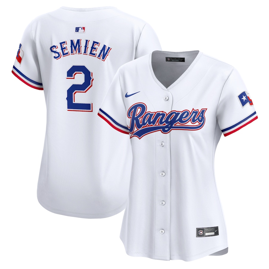 Marcus Semien Texas Rangers Women's Home Limited Player Jersey White