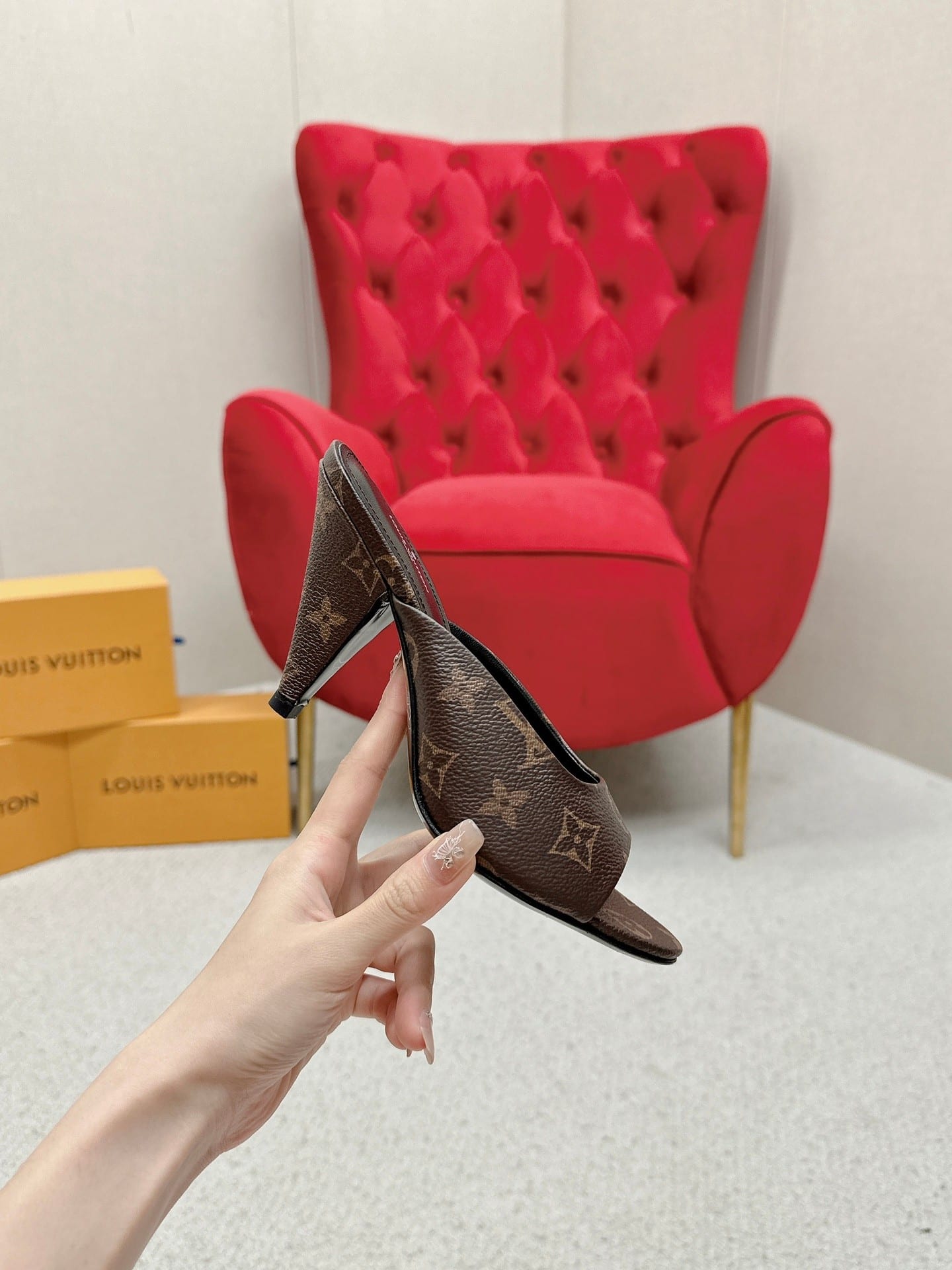 Louis Vuitton Super Mule Monogram Canvas