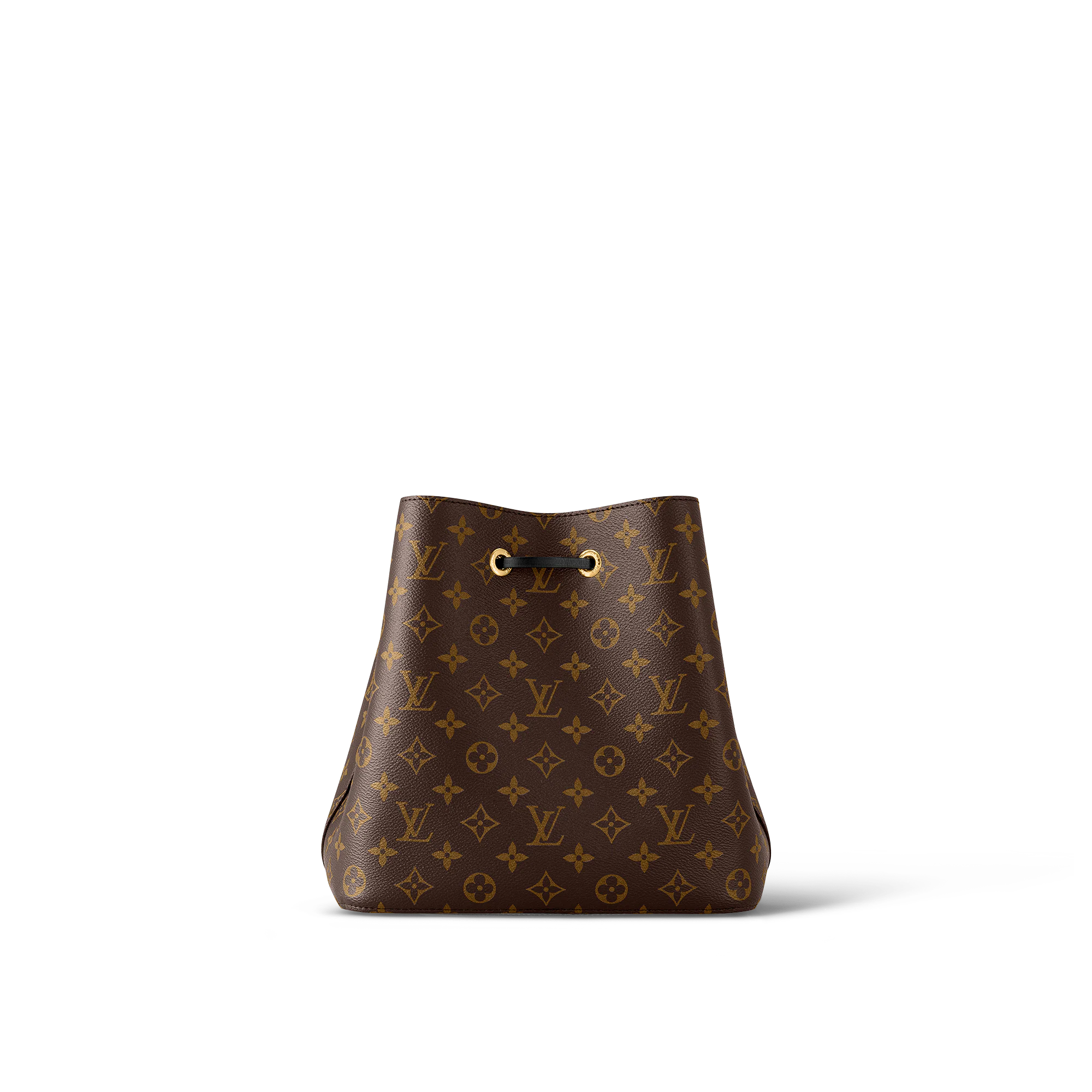 Louis Vuitton Luxury Monogram Canvas And Leather Handbag Neonoe Black M44020