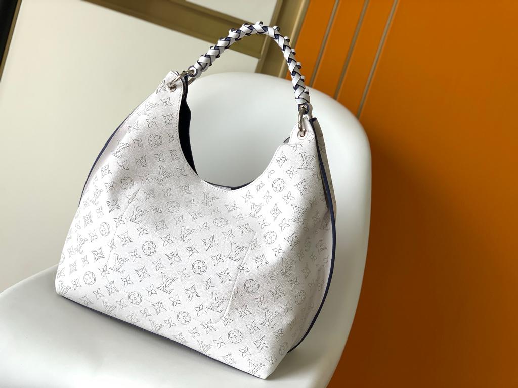 Louis Vuitton Carmel Mahina Monogram White