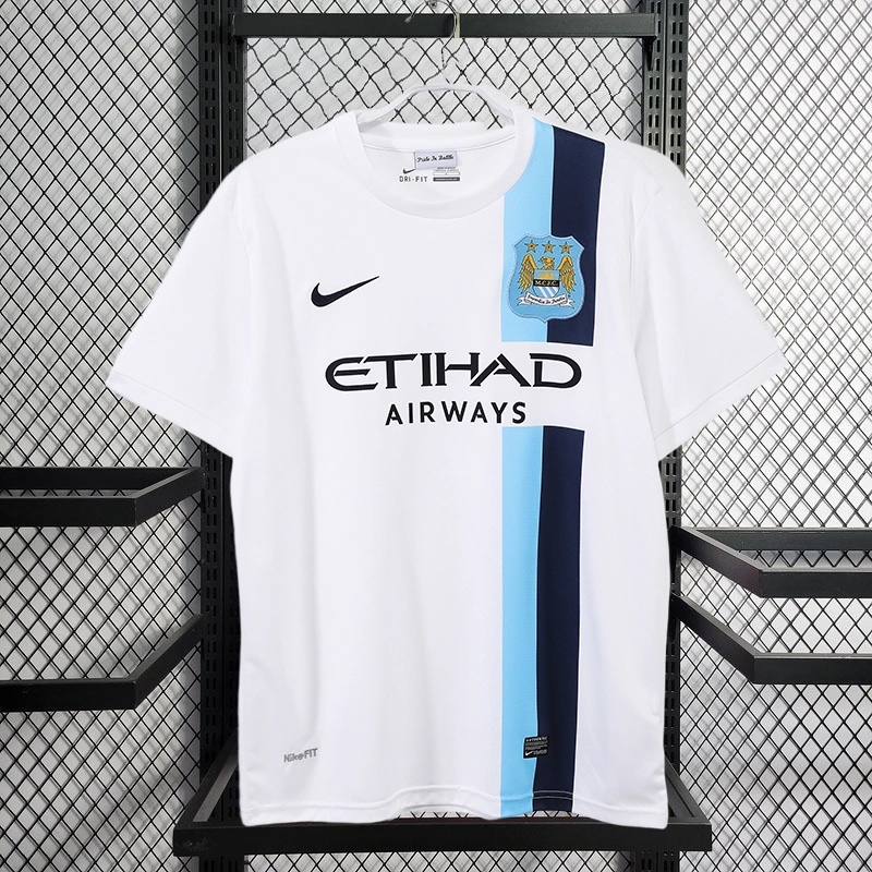 Retro 2013-14 Manchester City 2 Away Football jersey retro