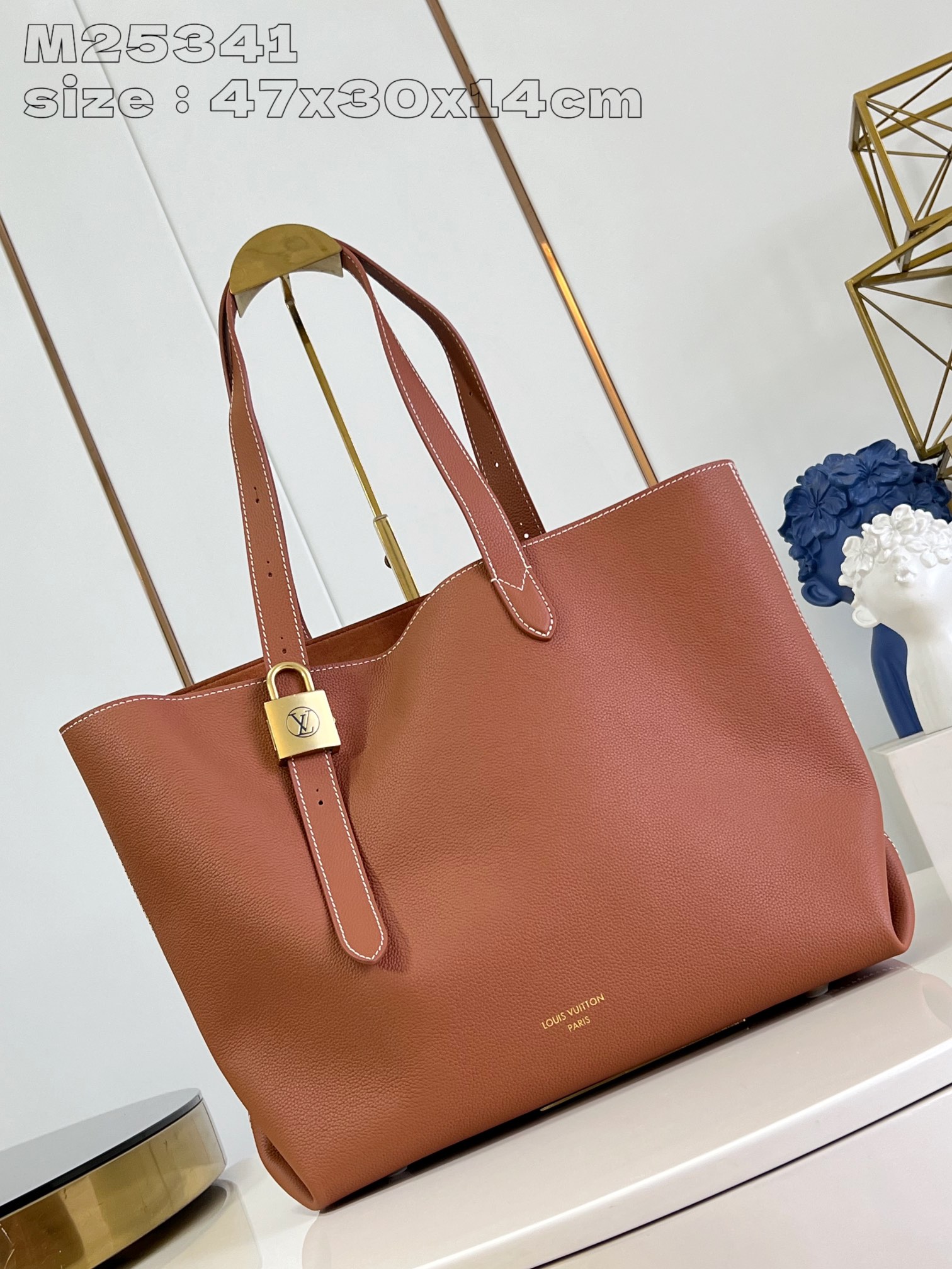 Low Key Cabas -M25342-Cognac