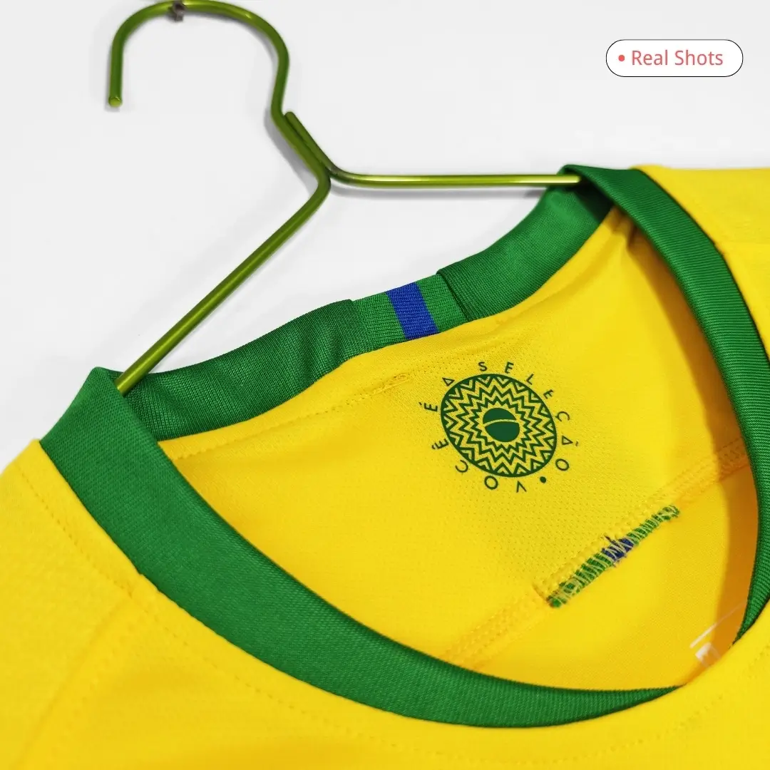 Brazil 2018 Home Retro Soccer Jersey
