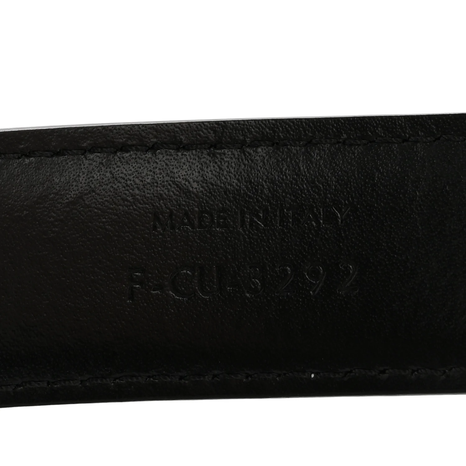 Box Calfskin Medium 25mm Triomphe 75 30 Belt Black
