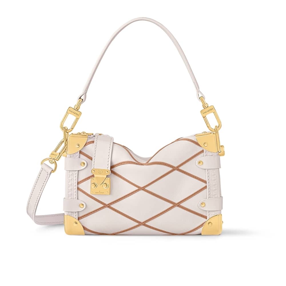 Louis Vuitton Side Trunk PM Crème Beige 19Cm M25216