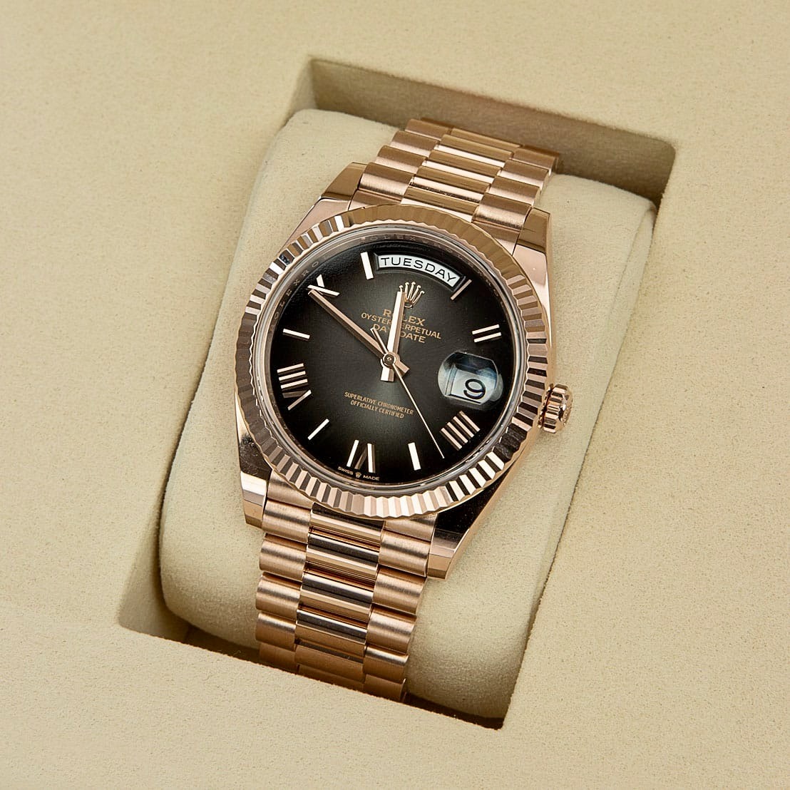 [Superclone] Rolex Day-Date 40mm Slate Ombré Dial President 228235