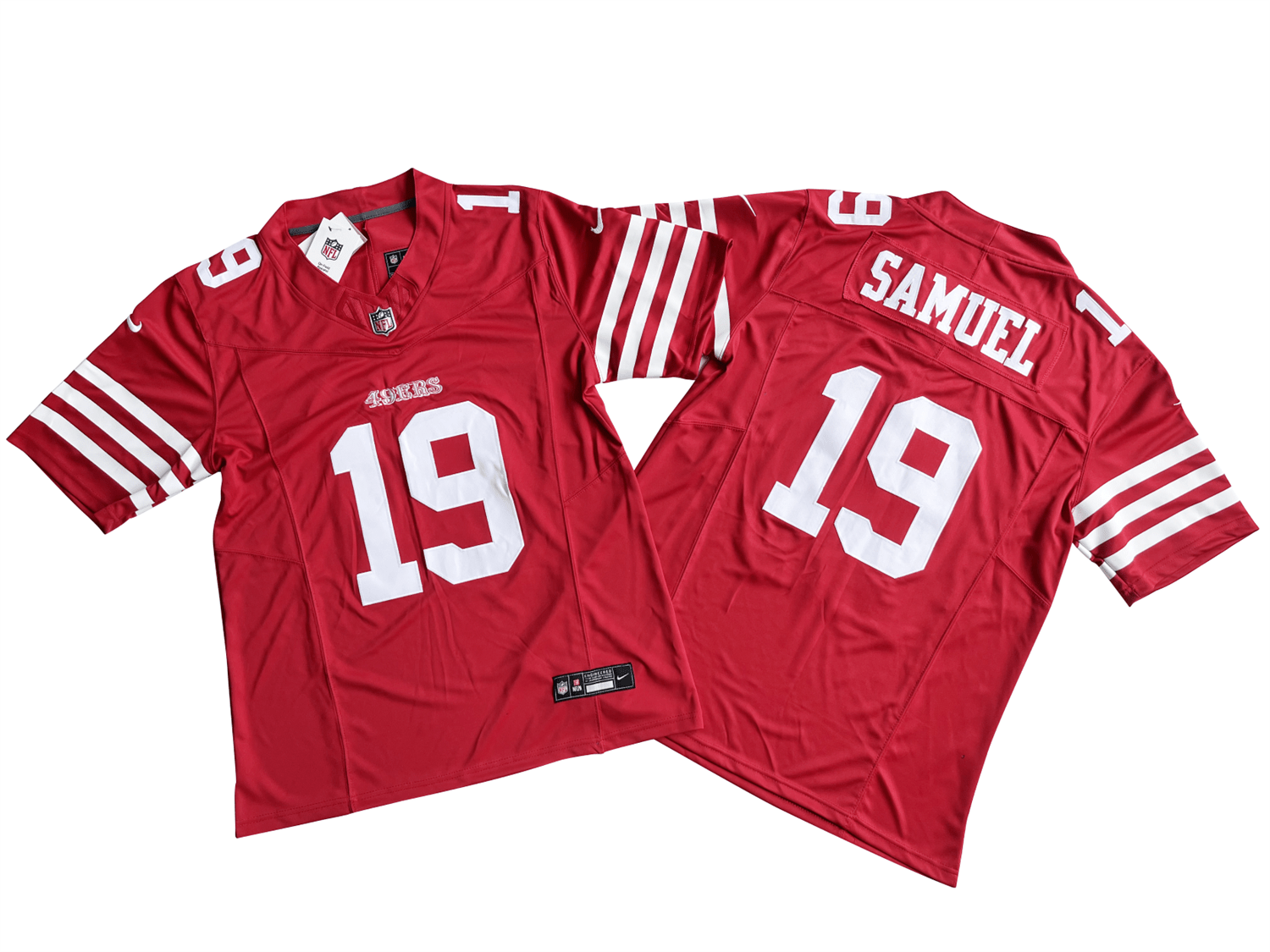 San Francisco 49ers 19# Deebo Samuel Nike Vapor F.U.S.E. Limited Jersey
