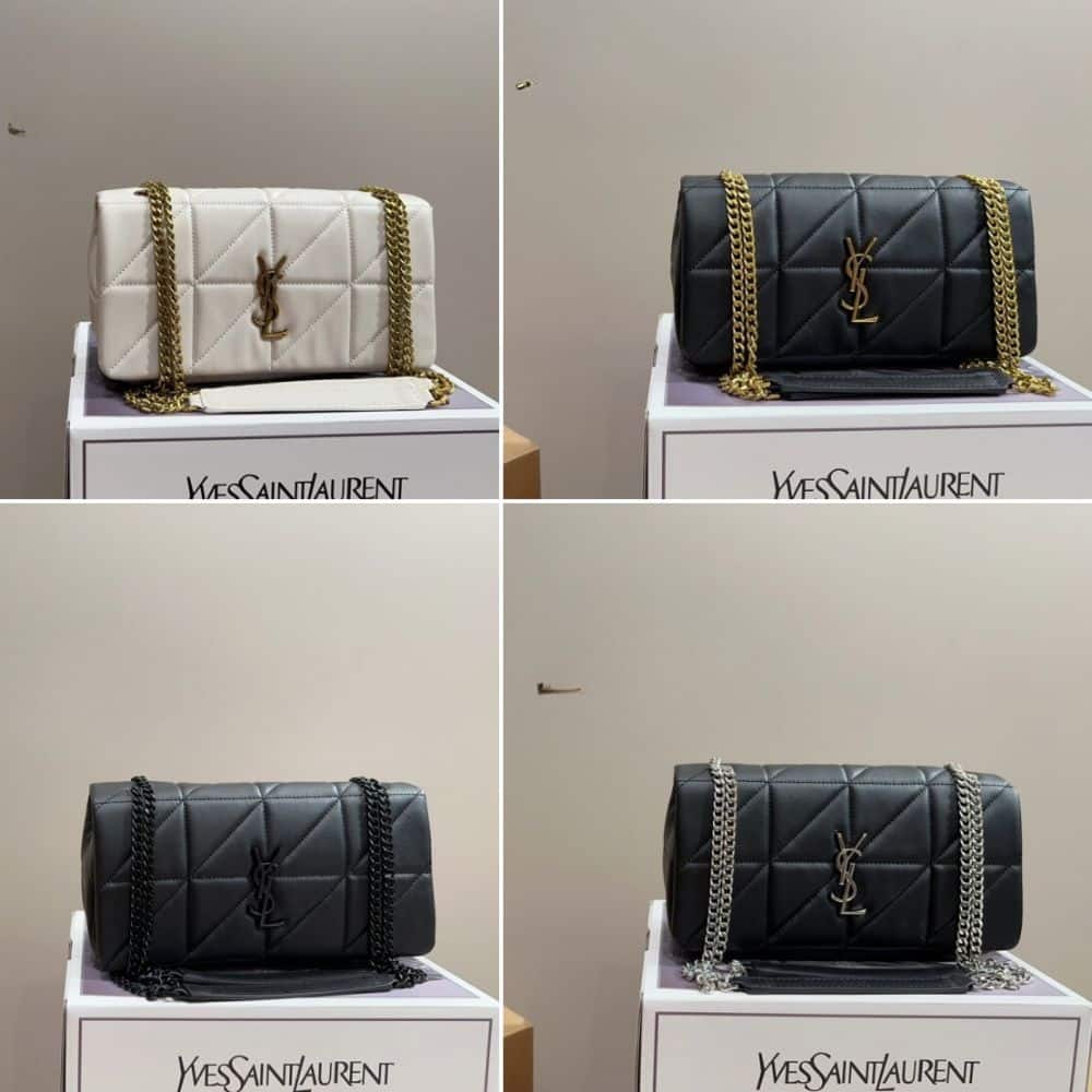 Saint Laurent Jamie Medium In White 26Cm