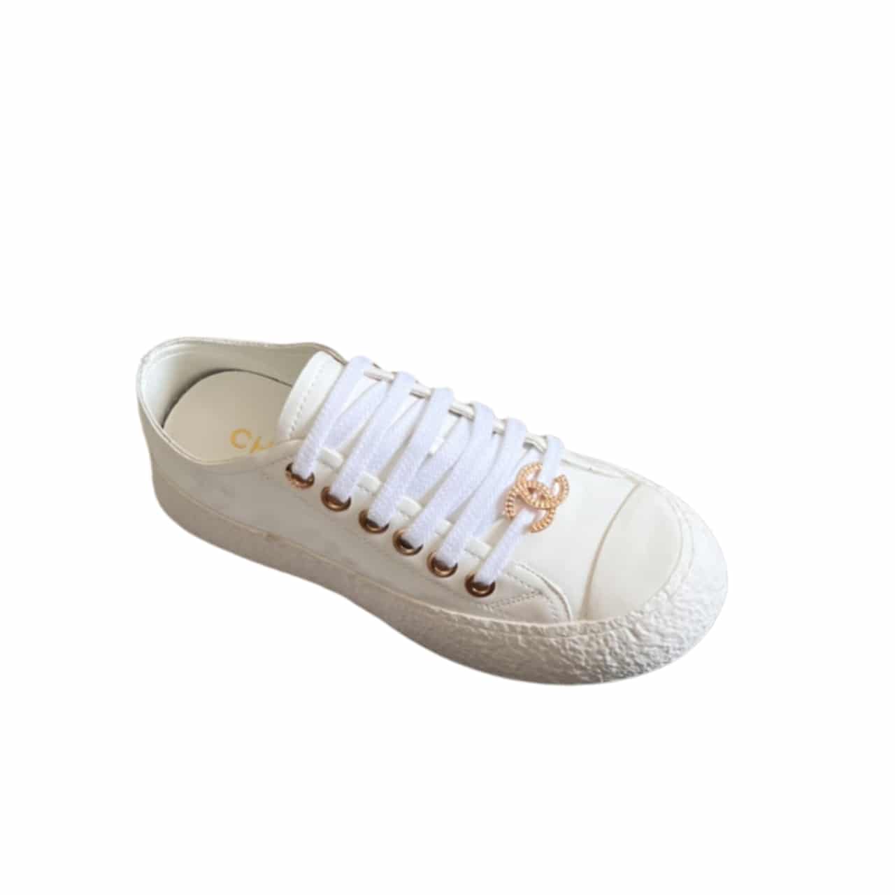 Chanel Women’S Sneakers Cc Trainers In White