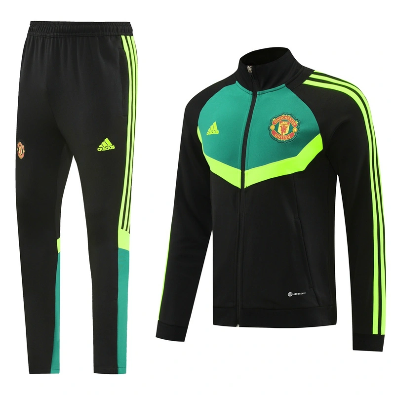 2024-25 Manchester United 03 Black green jacket suit