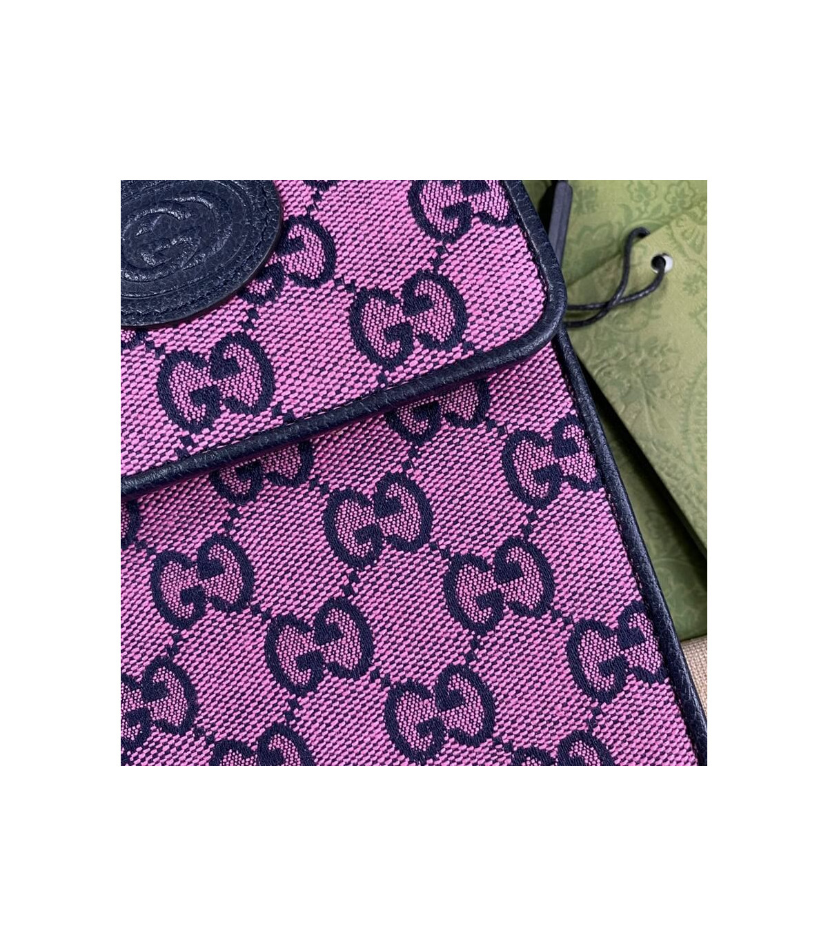 Gucci GG Multicolour Mini Bag Pink