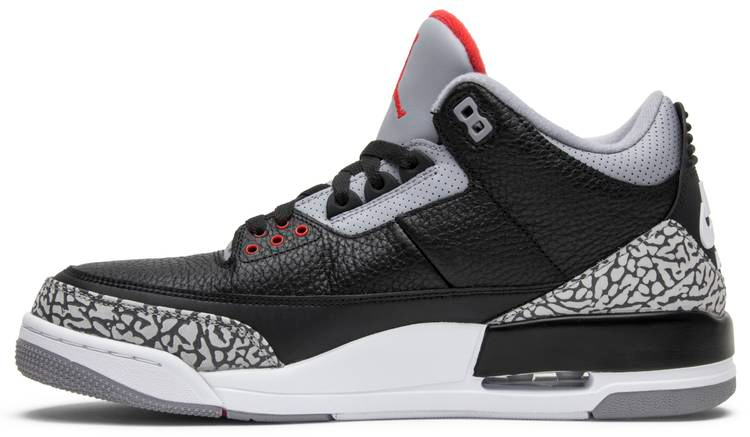 Air Jordan 3 Retro OG Black Cement 2018 854262-001