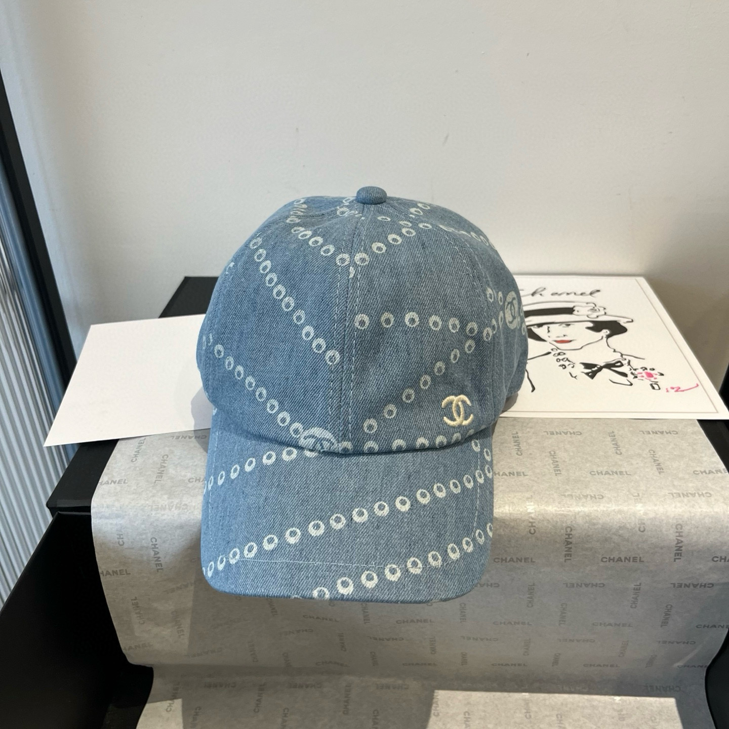 Chanel New Arrival Denim Baseball Cap