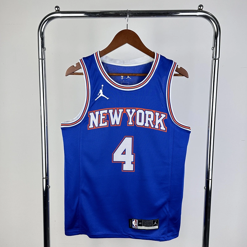 2021 New York Knicks 4 ROSE Basketball Jersey