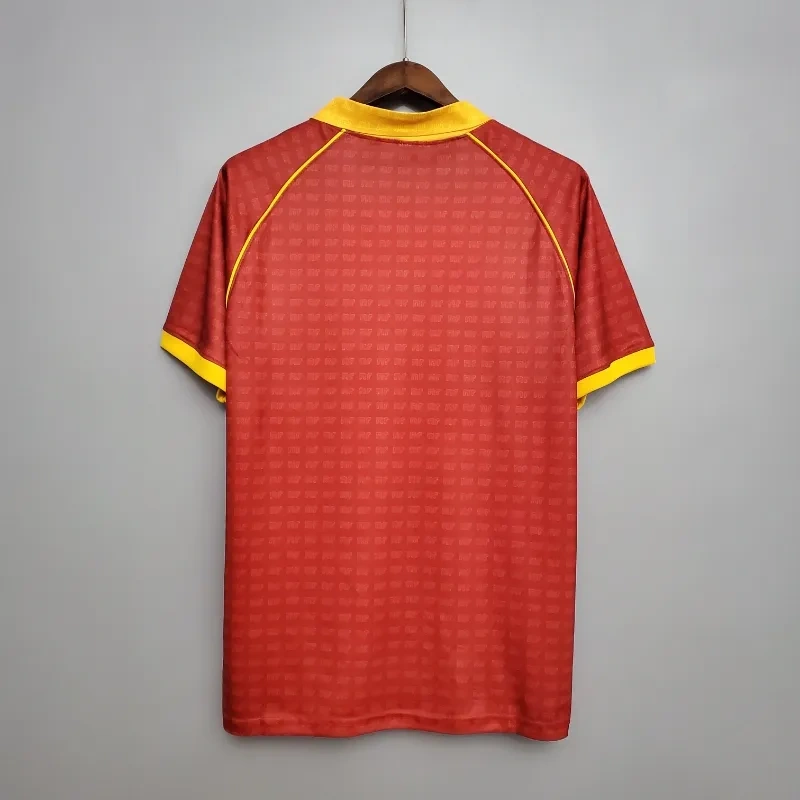 Retro AS Roma 1990-91 home Football jersey retro