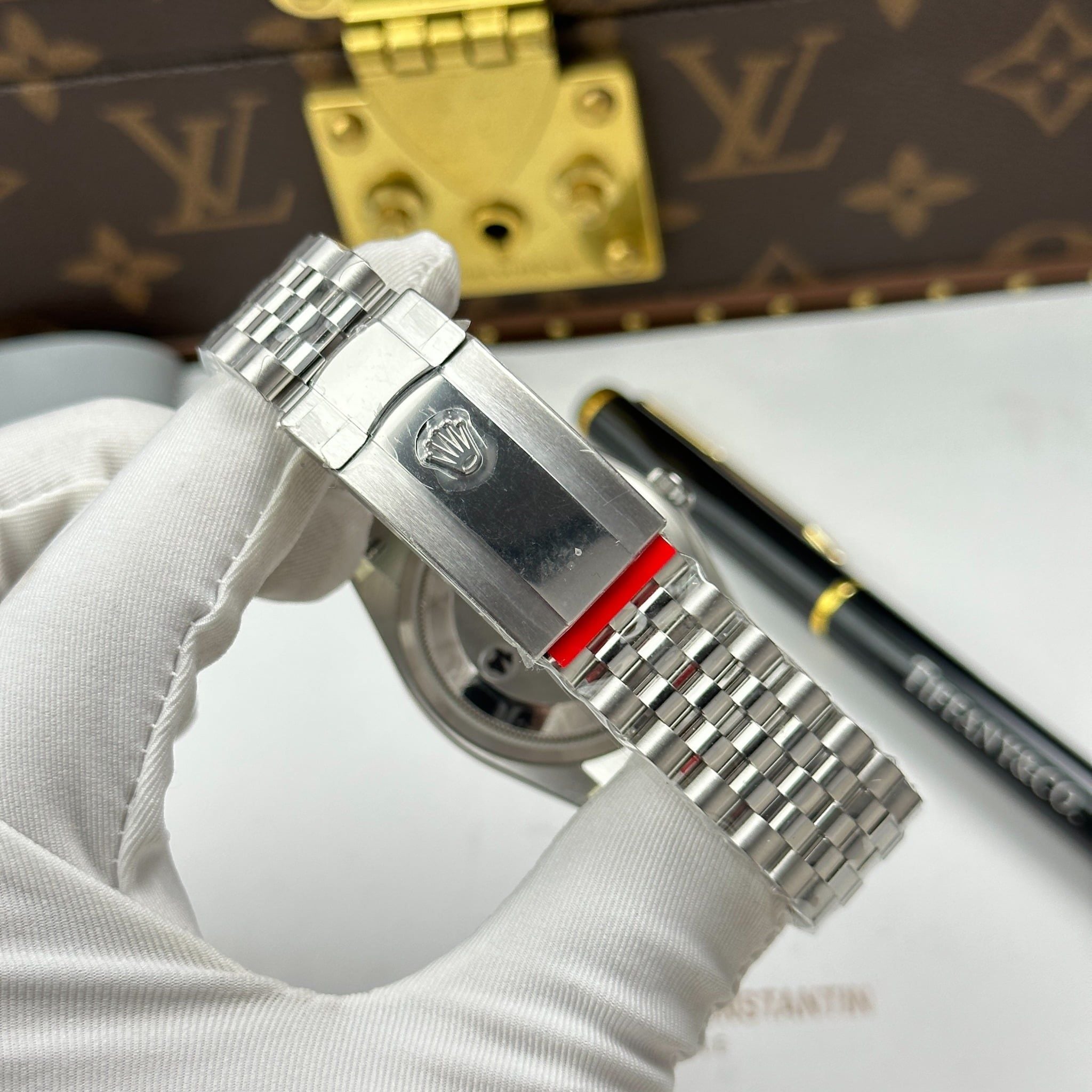 [Superclone] Rolex Datejust 36mm Bright Black Dial Diamond Jubilee 126284RBR