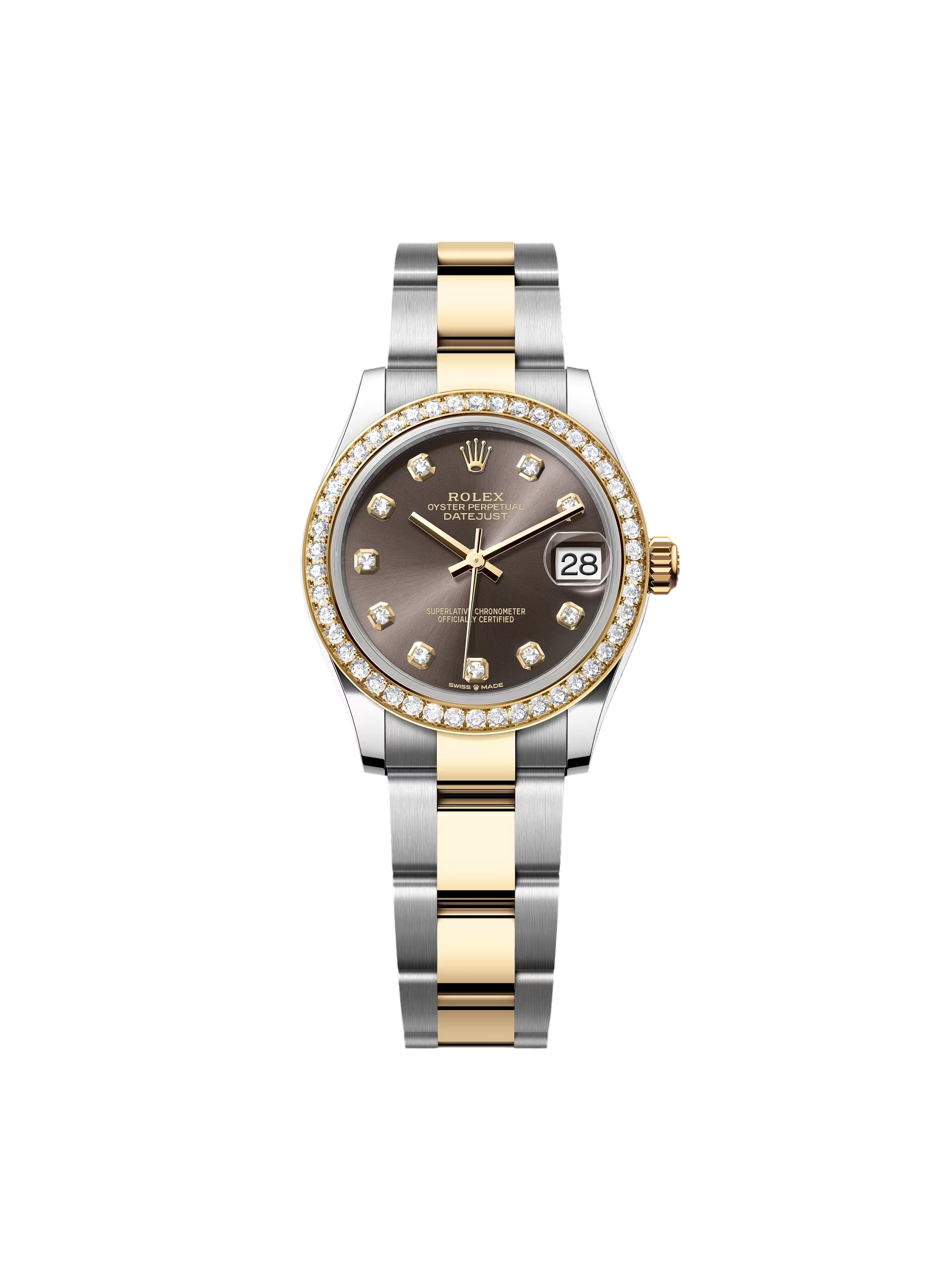 Rolex Datejust m278383RBR-0021/0022 31mm Dark Grey Dial Oyster Bracelet