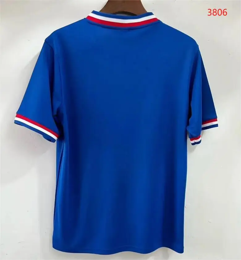 retro 1971 France home football jersey retro