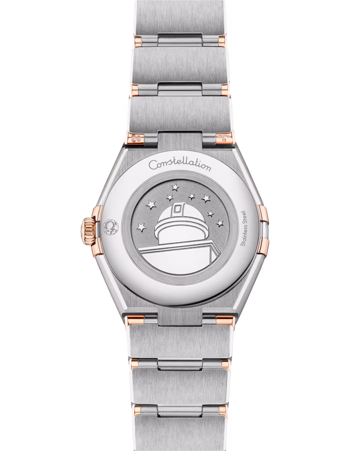 Omega Constellation Ladies' Selection 28mm steel ‑ Sedna™ gold on steel ‑ Sedna™ gold 131.25.28.60.55.001