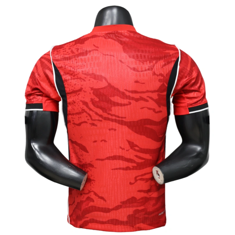 World Cup 2026 Korea Team Home Football Jersey Player Version Red - JerseyFun