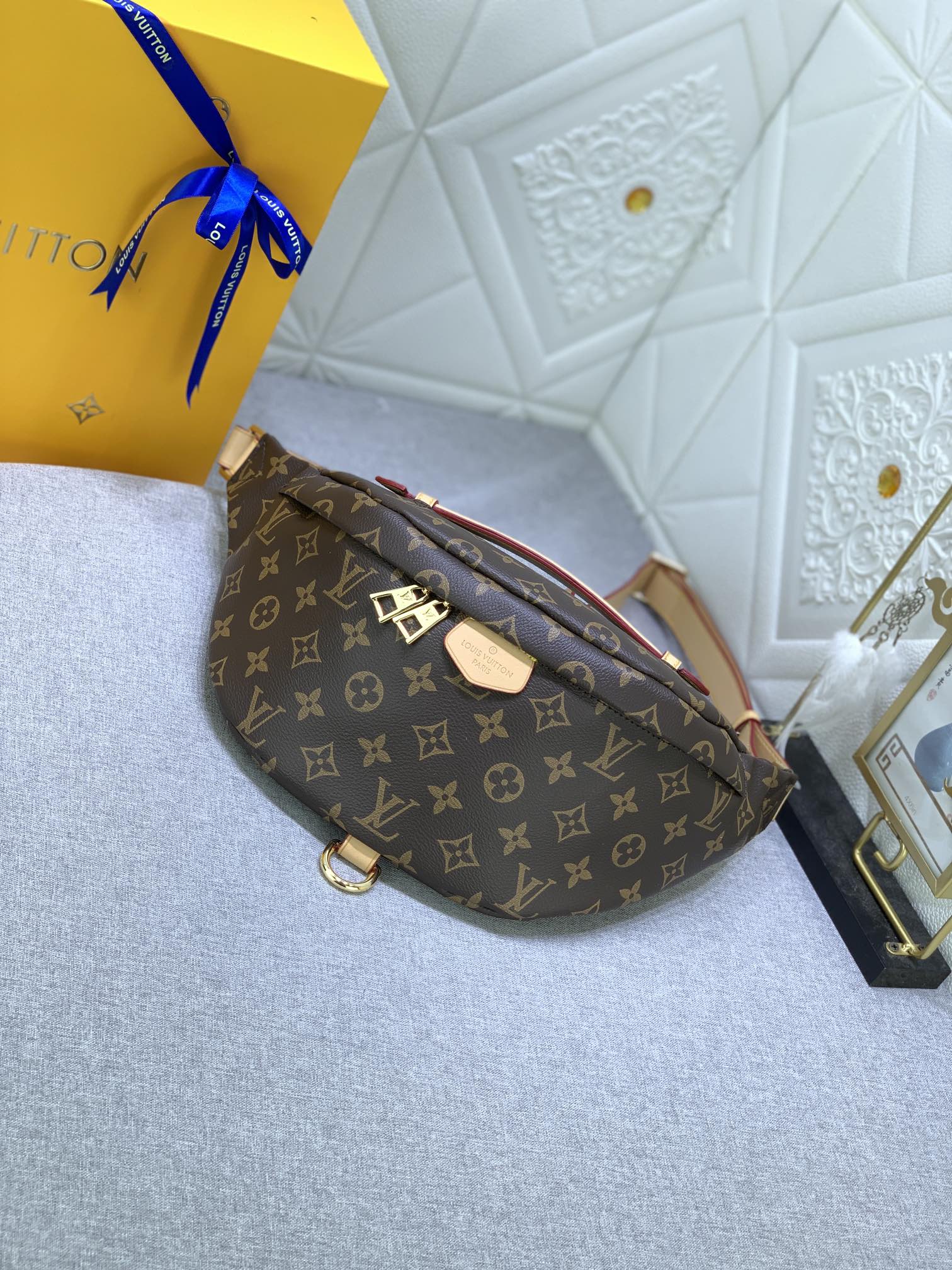 Louis Vuitton Monogram Bumbag Brown 37Cm