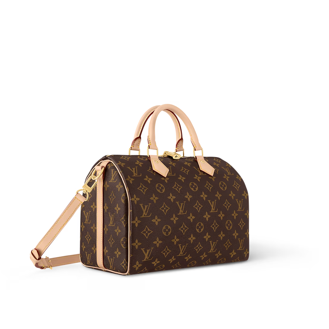 Louis Vuitton Speedy Bandouliere 35 Monogram Canvas 35cm