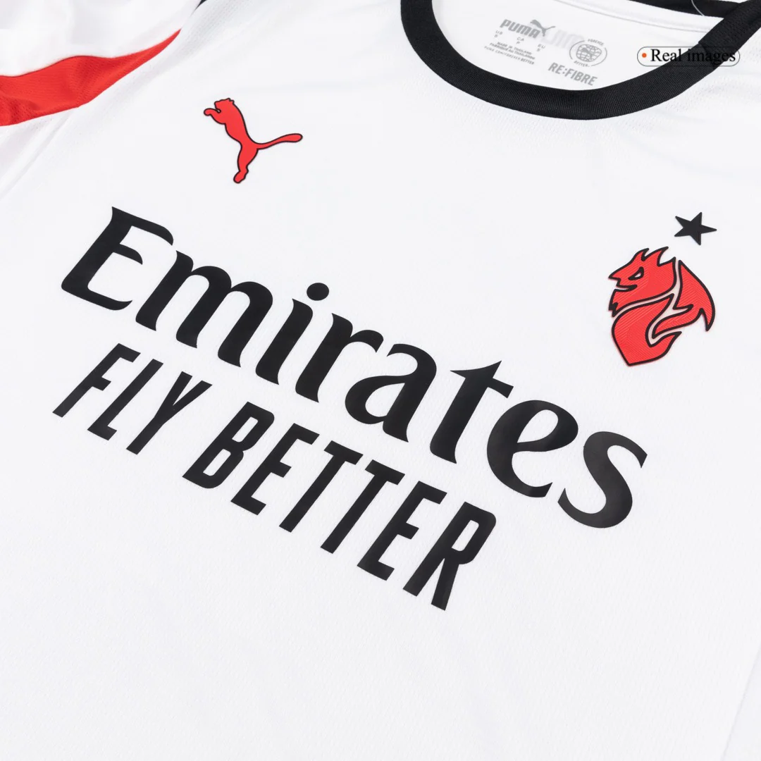 AC Milan Away Long Sleeve Soccer Jersey 2025/26