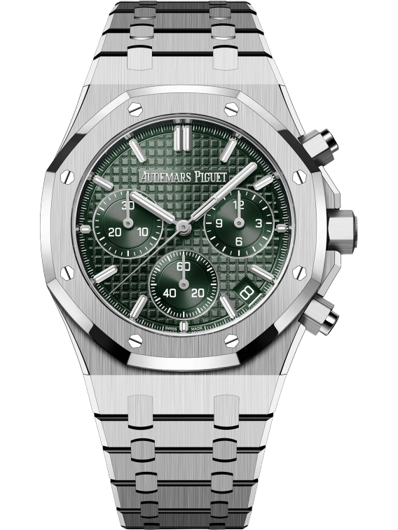 AUDEMARS PIGUET ROYAL OAK Khaki Green Dial CHRONOGRAPH 41mm